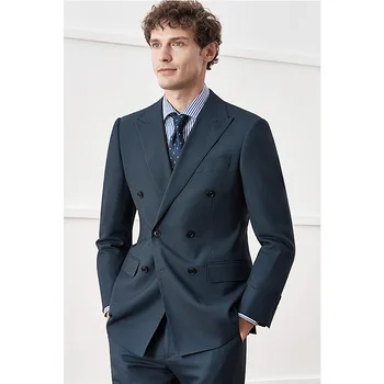 K-Suit, мужской тонкий весенне-летний тонкий деловой костюм для отдыха