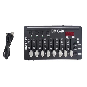 1 Шт. DMX контроллер управления Dmx512 Светодиодный сценический светильник, лазерный проектор с движущейся головкой, Холодный дым